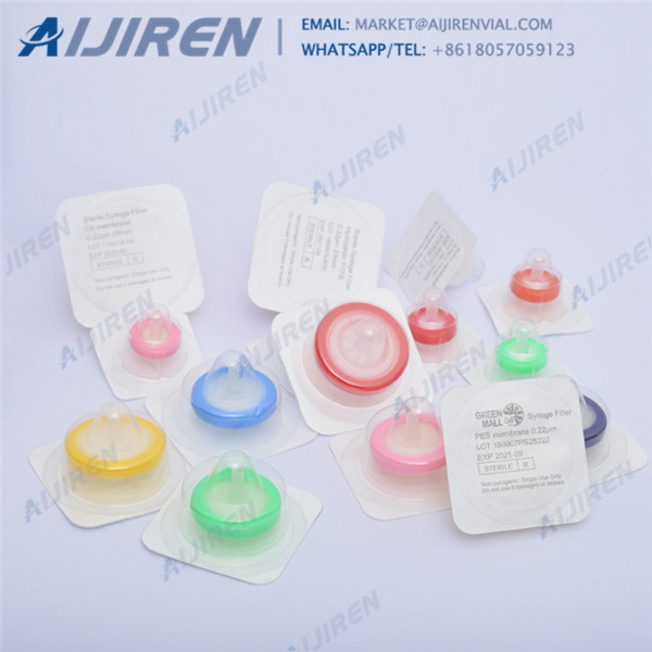 polypropylene housing pes mushroom syringe filter set